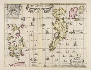 オークニー諸島とシェトランディア諸島の正確な説明 作： Unbekannt Unbekannt